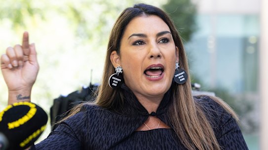 Lidia Thorpe has joined the Senate crossbench.