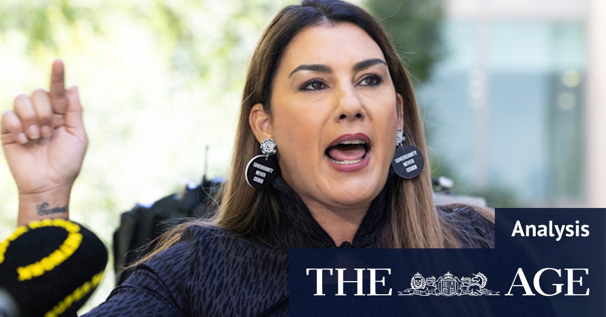 Inside Lidia Thorpe's Greens departure: How the Voice to parliament sparked a party revolt - Vimarsana News