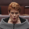 So this is uncomfortable - for once I agree with Pauline Hanson