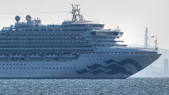 There are concerns for those on the Diamond Princess cruise ship as coronavirus cases mount.