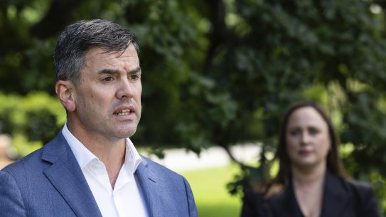 Opposition Leader Brad Battin.