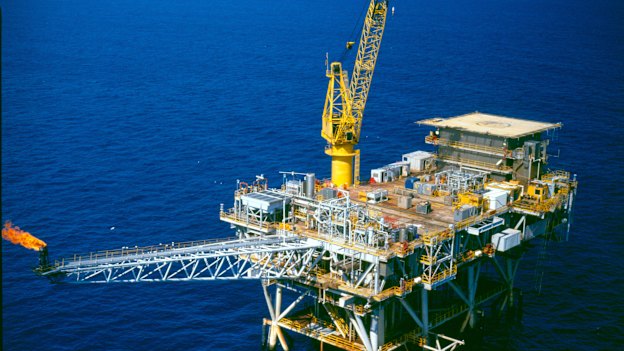 The Cobia oil platform off Victoria.