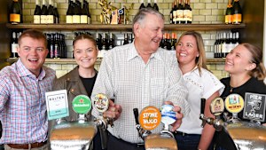 Charlie Laundy, Sophie Laundy, Arthur Laundy Danielle Richardson and Molly Willis.