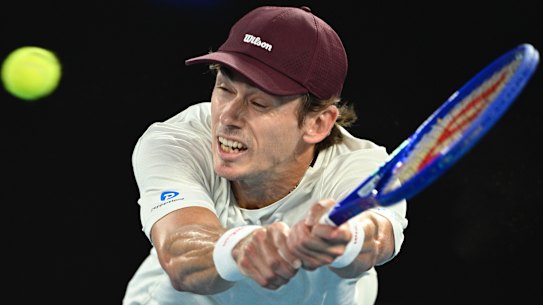 Alex De Minaur’s next challenge is getting comfortable where he is uncomfortable right now.