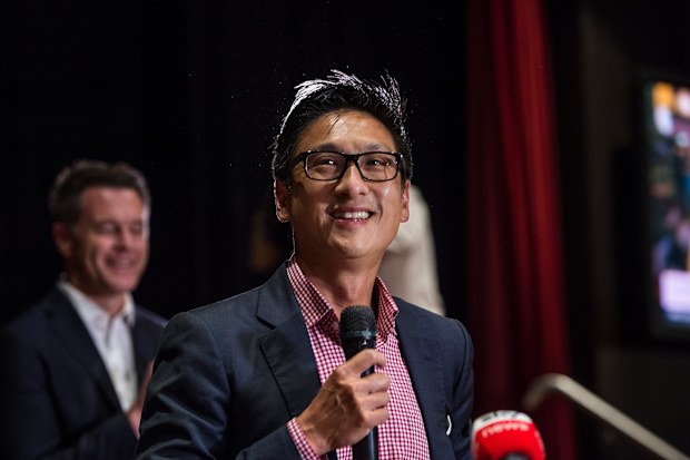 Winning Labor candidate for NSW Strathfield seat in todays by election Jason Yat-Sen Li  February 12, 2022.  