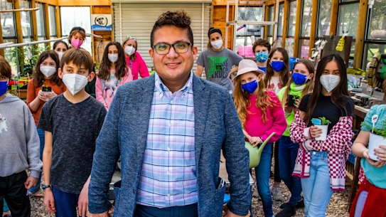 Chris Aguero, principal Austin Jewish Academy in Austin, Texas.