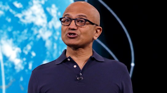 Microsoft CEO Satya Nadella said that new AI advances are “going to reshape every software category we know,”