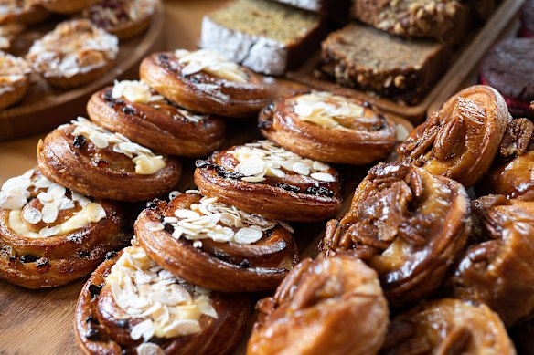 Pastries at Born and Bread.