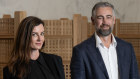 Dr Melissa Kaltner and Mark Galvin  are ex-EY and are launching a new boutique consultancy called Lumenia. Friday 9th February 2024 AFR photo Louie Douvis .