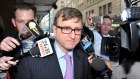 Mark Irving represented the Health Services Union at the royal commission into Trade Union Governance and Corruption in 2014.