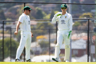 Tim Paine returns to cricket with Tasmania’s second XI in Hobart.