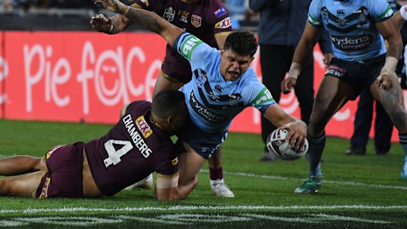 Mixed bag: Latrell Mitchell.
