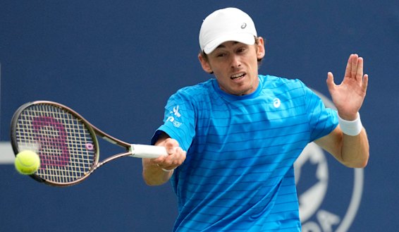 Alex de Minaur made a competitive start to the Toronto final, but conceded afterwards that Jannik Sinner was too good.