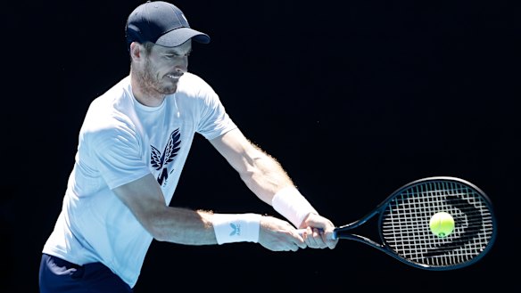 Andy Murray is in Melbourne preparing for another Australian Open campaign.