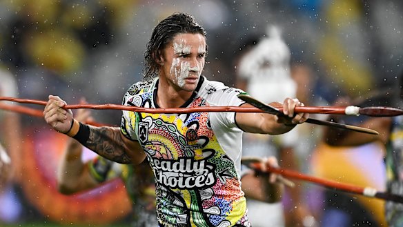 Nicho Hynes says the All Stars clash was crucial in understanding his Indigenous heritage.