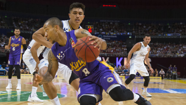 All hail: Kings like Jerome Randle have been a success story for the NBL in a crucial market, as has the return of the Brisbane Bullets further north.