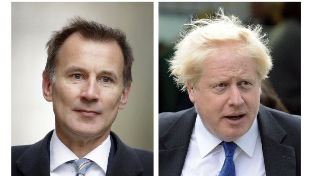 Jeremy Hunt and Boris Johnson have been warned they won't be able to meet their spending promises without an orderly Brexit. 
