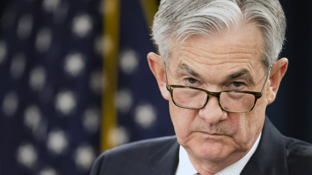 US Federal Reserve chairman Jerome Powell painted a cautious picture for markets.
