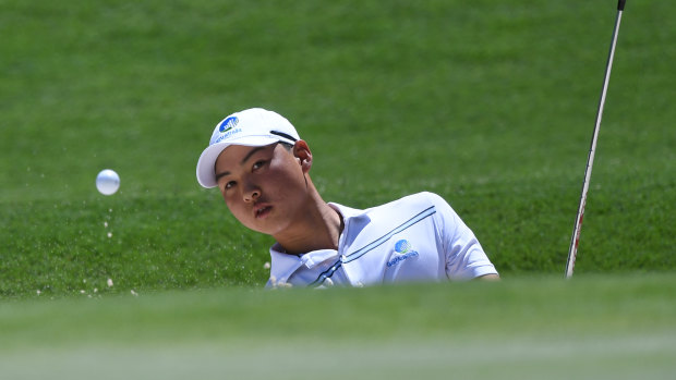 Golfing family: Minjee Lee's brother, Min Woo Lee.