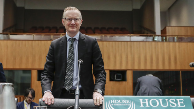 RBA governor Philip Lowe said he hoped the days of "high energy prices are behind us".