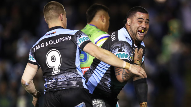 'He is like a younger brother trying to get to where the big brother is': Andrew Fifita on best mate Matt Lodge.