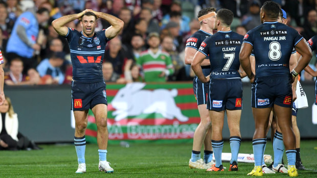 James Tedesco was under pressure to keep his Origin jumper after a mixed series.