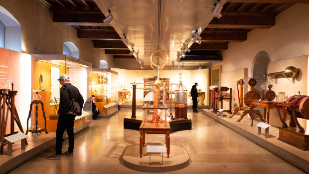 The science room at Museo Galileo.