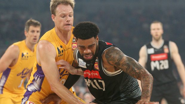 DJ Kennedy starred against the Sydney Kings on Monday.