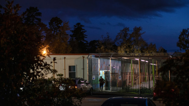 Casa Conroe, a shelter run by Southwest Key Programs, in Conroe, Texas.