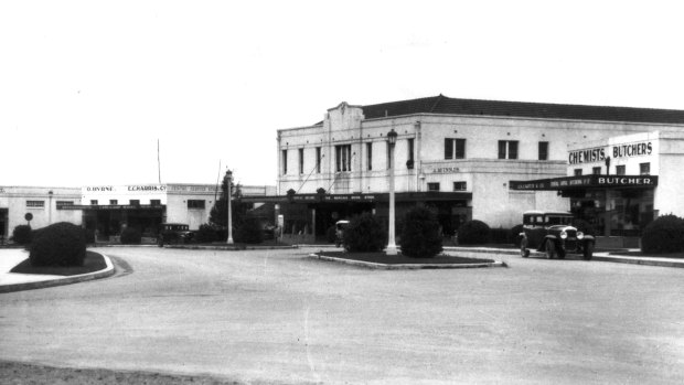Franklin Street in Manuka in 1932.