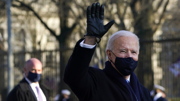 President Joe Biden said the US wants to offer a path back to Iran rejoining the agreement.