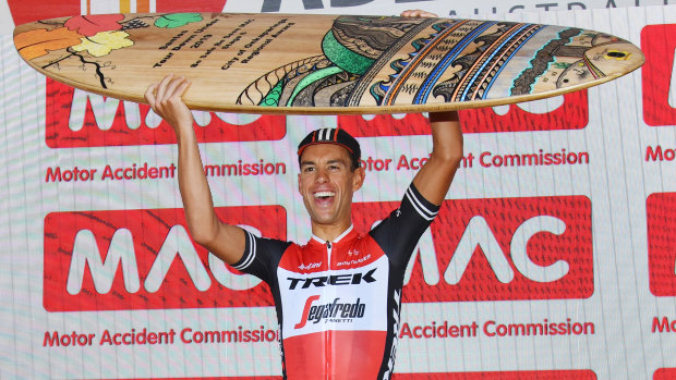 The Tour Down Under podium is nice, but Richie Porte is aiming for Paris.