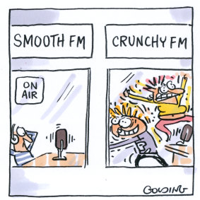 Australia's national radio and television school is interviewing for a new boss. Illustration: Matt Golding