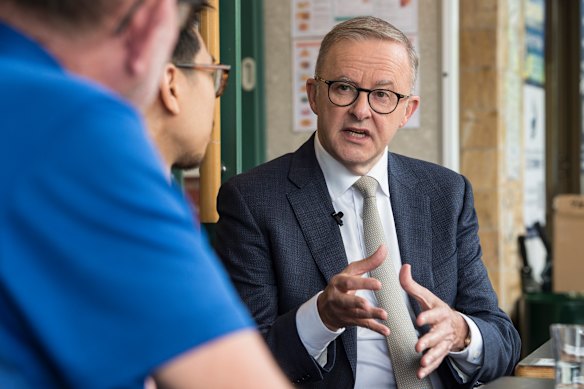 Labor leader Anthony Albanese. 