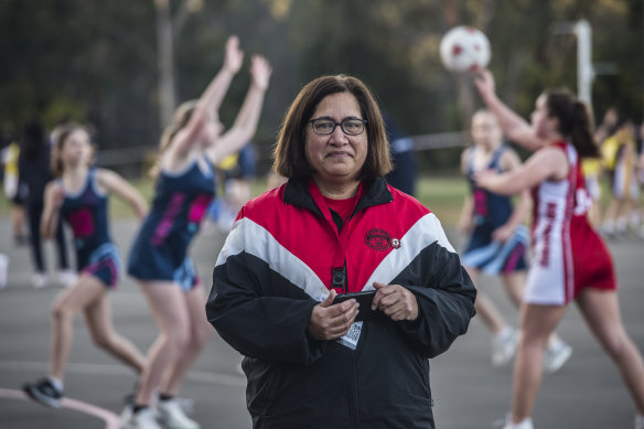 Glenys Paranihi has led a huge effort managing the merger of teams as 10 per cent of the players dropped out.
