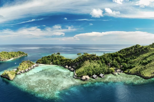 Misool is one of the world’s most highly regarded eco resorts. 