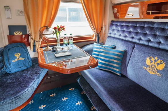 Golden Eagle Gold Class Cabin.