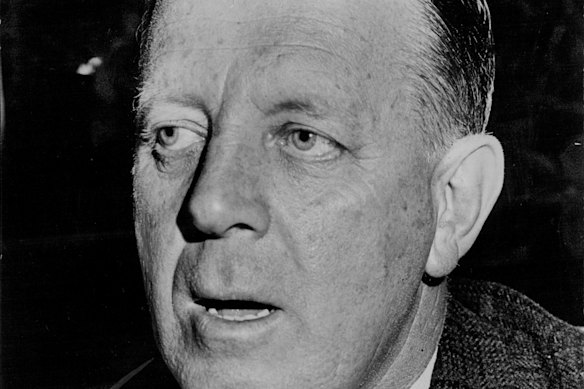 Rev Dr Sir Alan Walker in 1963.