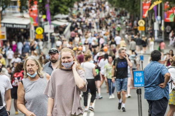 The Glebe street fair in February 2022.