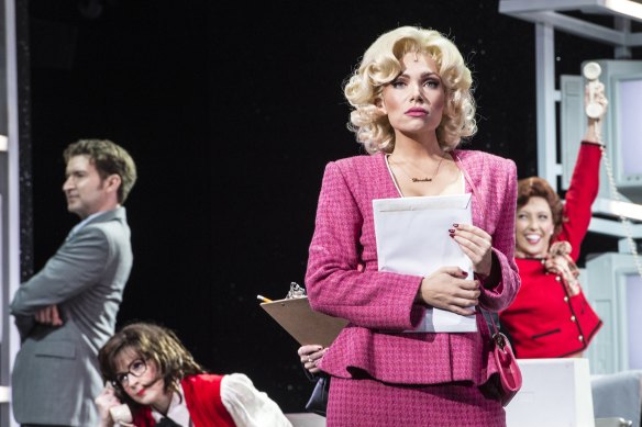 Erin Clare starring in Dolly Parton’s 9 to 5 the musical. 