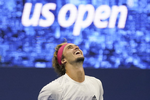 Alexander Zverev is into the men's final of the US Open.