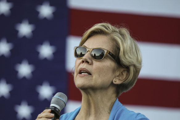 The outlook is no longer as sunny for Senator Elizabeth Warren.