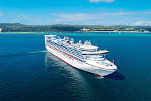 Carnival Cruise Line calls at Moreton Bay with cruisers able to book the new cabanas.