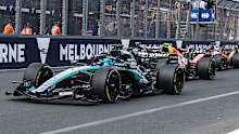 George Russell won the season-opener in Melbourne this year.
