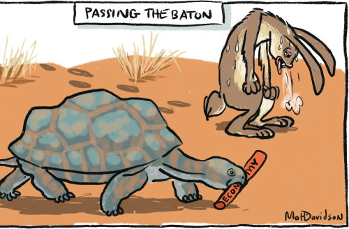 Fast or slow thinking? The Tortoise and the Hare, one of Aesop’s Fables.