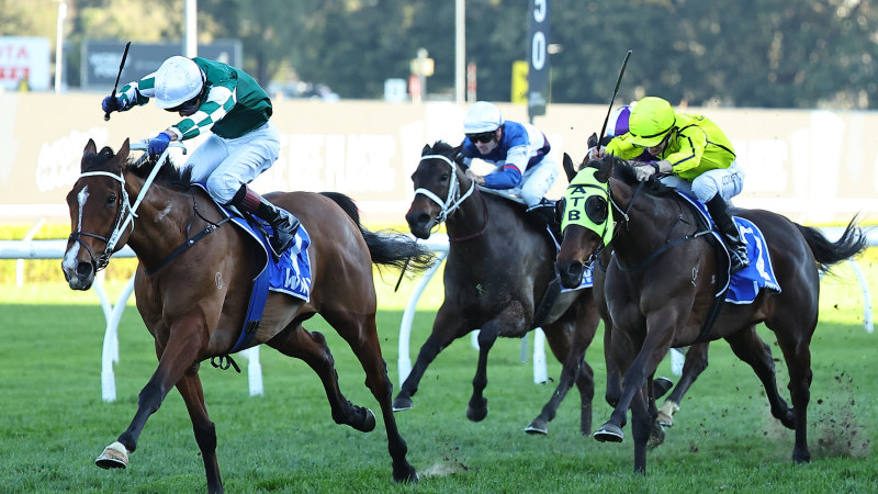 Storming Via Sistina puts down spring marker in   Winx Stakes