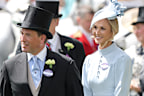 Peter and Harriet Phillips were among the royal guests at the races, just two weeks after their private wedding ceremony.