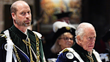 Prince William, known as the Duke of Rothesay in Scotland, was by King Charles' side in Edinburgh for the Order of the Thistle ceremony the day after the monarch held a rare family dinner.