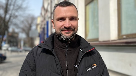 Andriy Pavlov’s home city of Kharkiv has been pummelled by Russia since the start of the war.