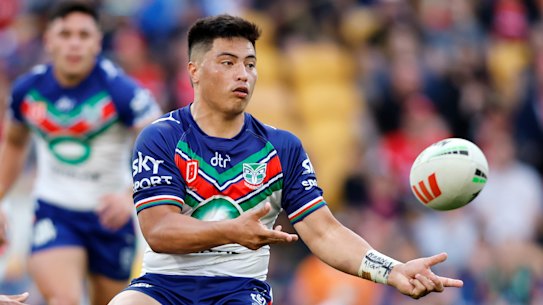 Ronald Volkman playing for the Warriors.